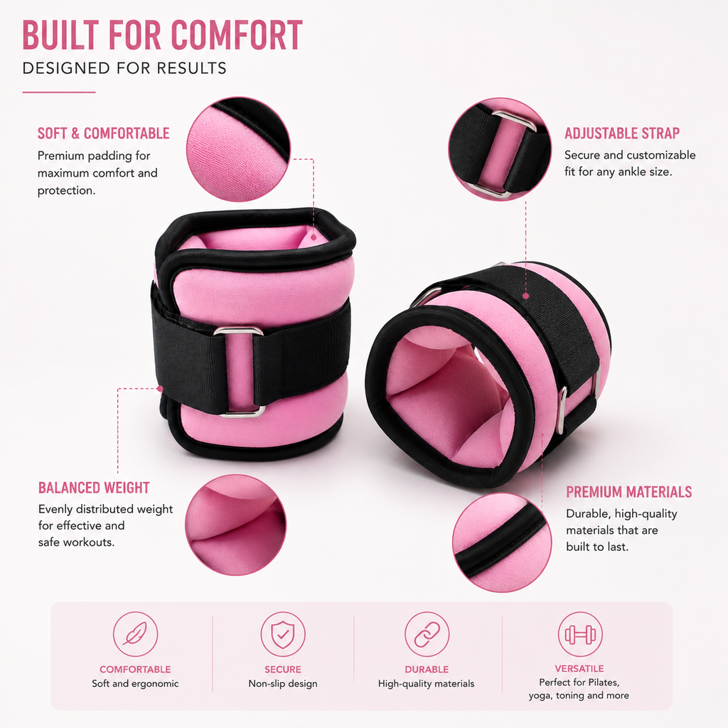 3-2-8 Method Starter Kit - Pilates Ring & Ankle Weights Set